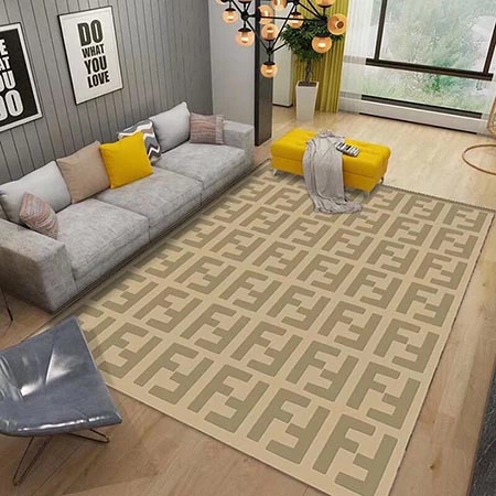 Fendi カーペット，フェンディ マット，フェンディ新作カーペット，6 色展開マット，F ロゴカーペット，高品質フランネルカーペット，五八間サイズカーペット