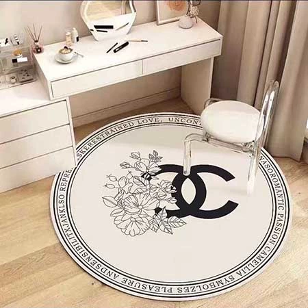 Chanel round carpet
