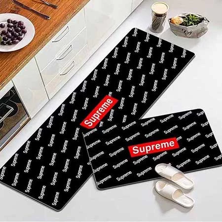 Supreme カーペット，シュプリーム マット，Supreme ロゴカーペット，シュプリーム室内カーペット，デザイン豊富マット，ブランドインテリア
