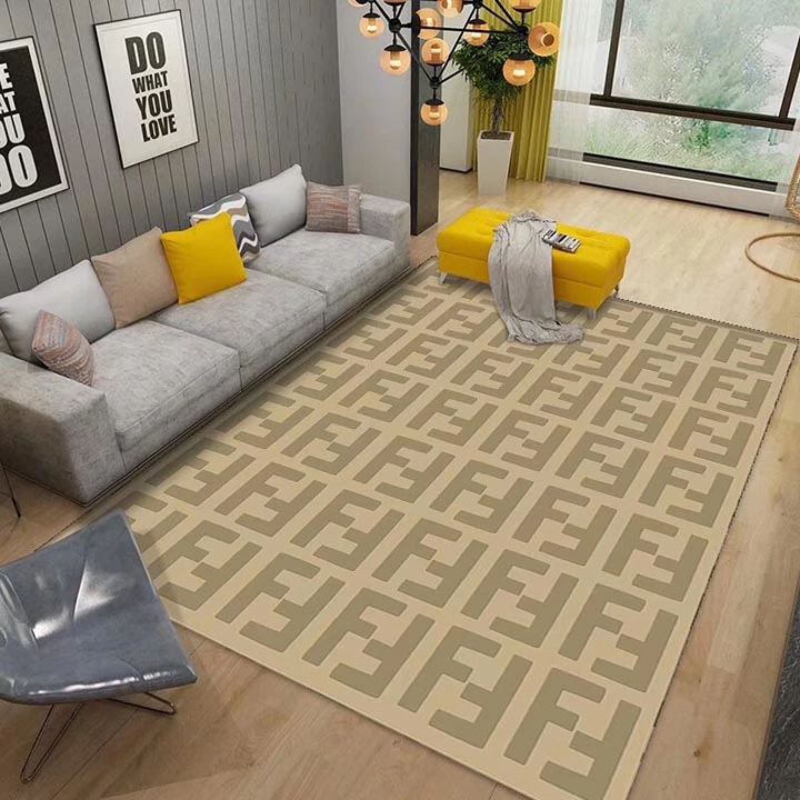 Fendi カーペット，フェンディ マット，フェンディ新作カーペット，6 色展開マット，F ロゴカーペット，高品質フランネルカーペット，五八間サイズカーペット