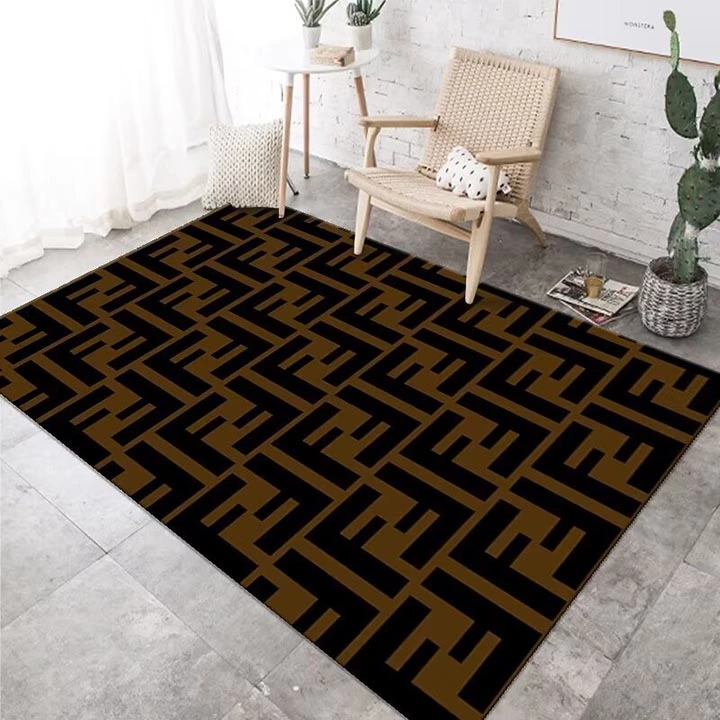 Fendi カーペット,フェンディ マット,フェンディ玄関マット,ブロックカーペット,FF ロゴカーペット,FF ロゴマット,绒毯,北欧風カーペット