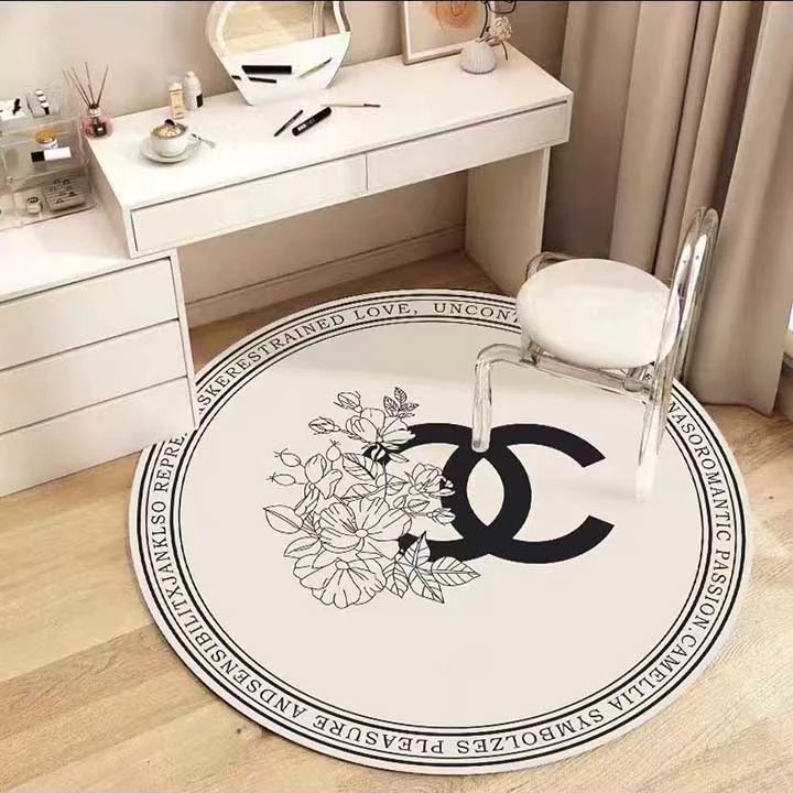 Chanel round carpet